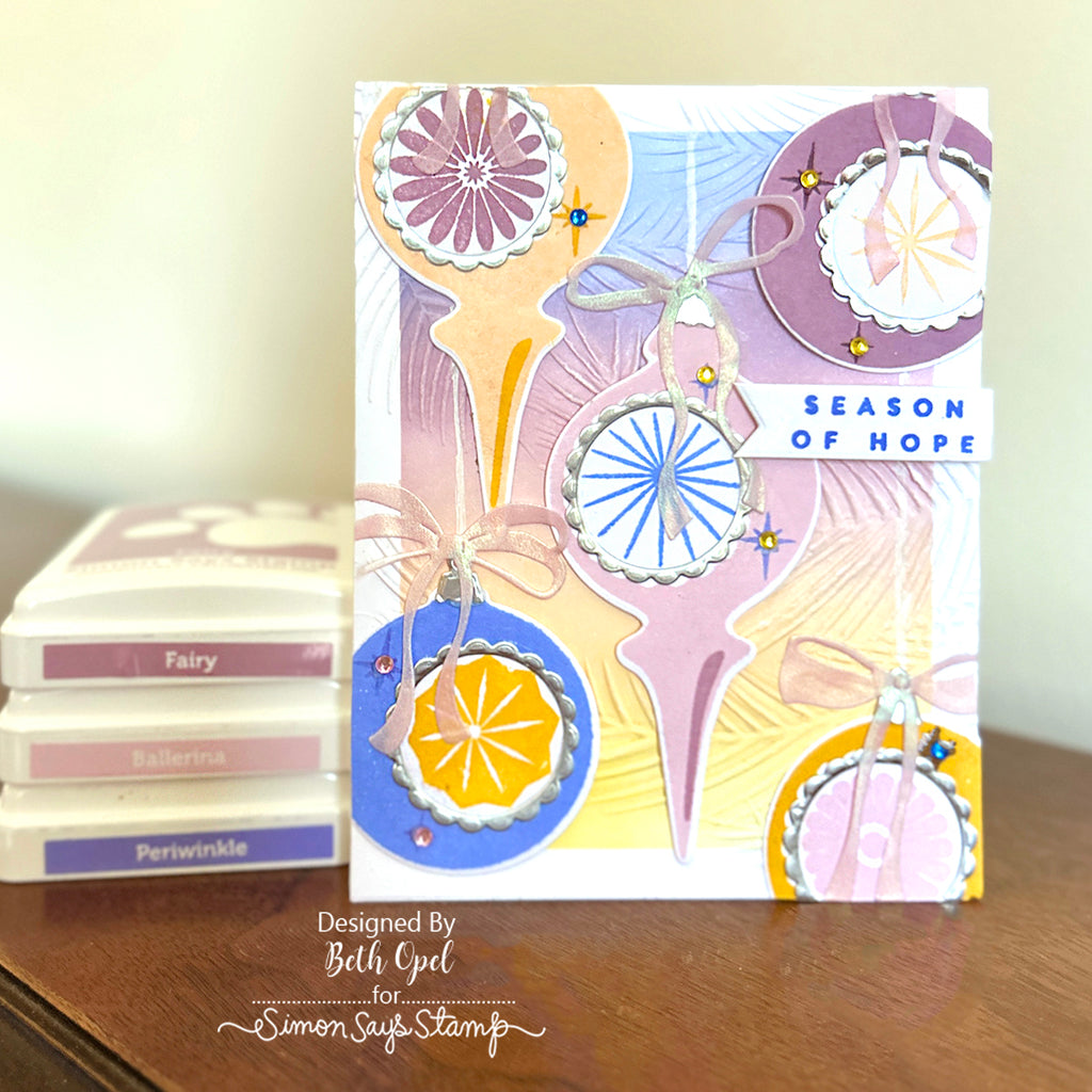 Simon Says Stamp Pawsitively Saturated Ink Pad Fairy ssk106 STAMPtember Christmas Card