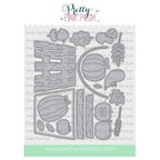 Pretty Pink Posh FALL BASKET Dies