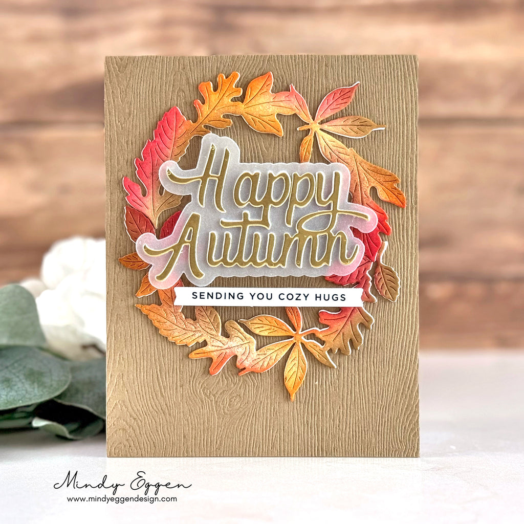 Simon Says Stamp Fall Wreath Wafer Dies s1077 STAMPtember Autumn Card | color-code:ALT01