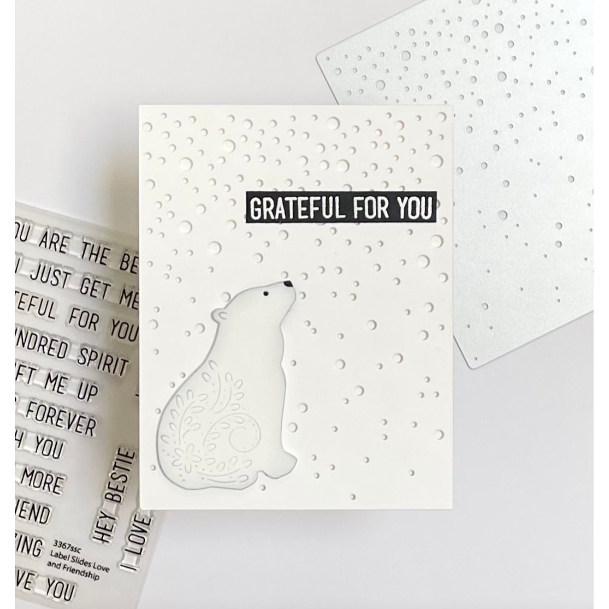 Simon Says Stamp Falling Snow Wafer Die 1515sd Heart to Heart
