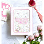 Simon Says Stamp Embossing Folder Falling Hearts sf382 Stamptember Sending Love Card | color-code:ALT03