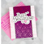 Simon Says Stamp Embossing Folder Falling Hearts sf382 Stamptember Just Because Card | color-code:ALT01