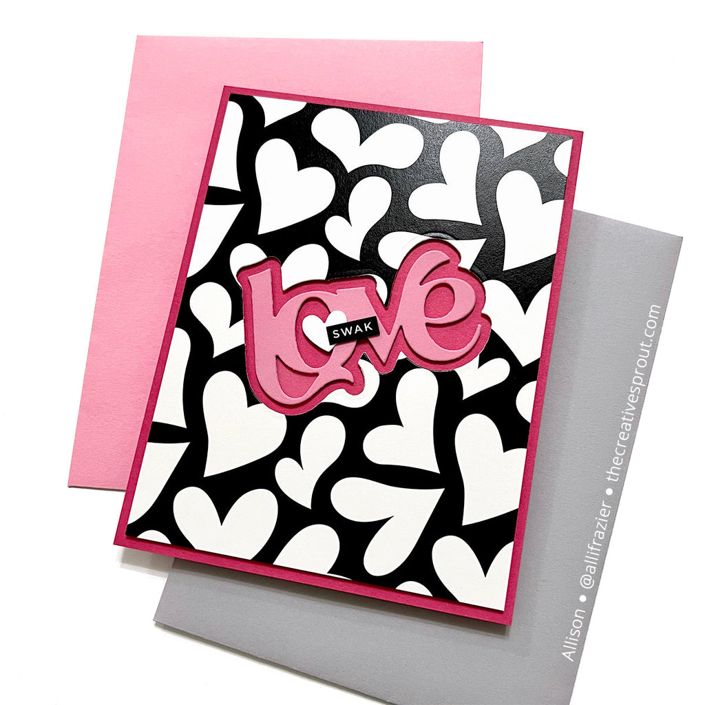 Simon Says Stamp Falling in Love Foil Transfer Cards 1020sf To Love Love You Card | color-code:ALT01