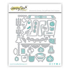 Honey Bee Lovely Layers Fireplace And Falloween Add On Dies Bundle