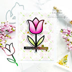 Simon Says Stamp Foil Transfer Cards Fancy Happy Easter 1002sfc Splendor Easter Card