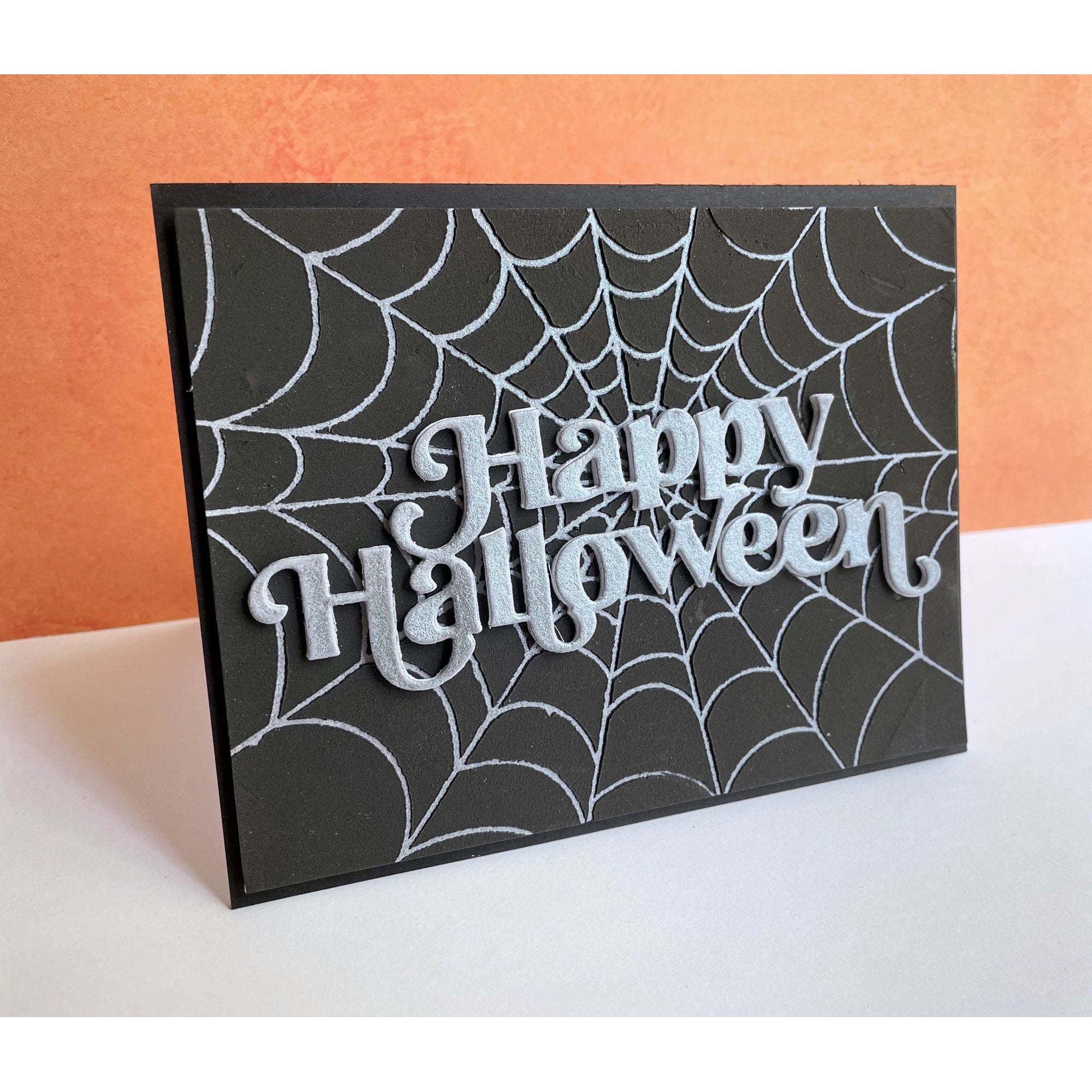 Simon Says Stamp Fancy Happy Halloween Wafer Dies sssd112862 Stamptember Halloween Card | color-code:ALT01