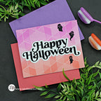 Simon Says Stamp Fancy Happy Halloween Wafer Dies sssd112862 Stamptember Halloween Card