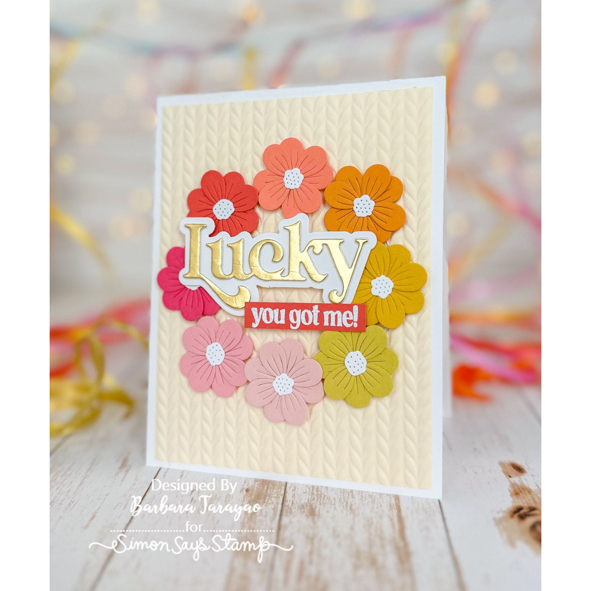 Simon Says Stamp Fancy Lucky Wafer Dies 1025sd Splendor Lucky Card | color-code:ALT02