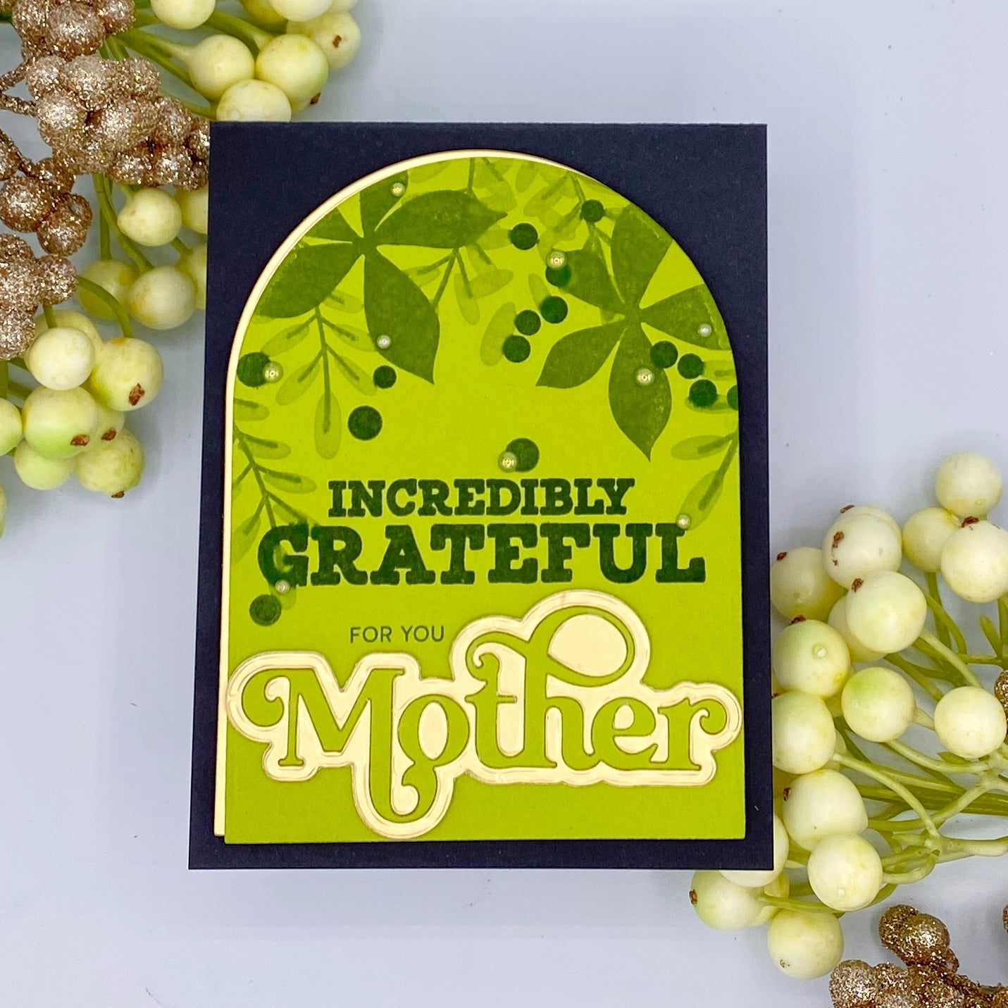 Simon Says Stamp Fancy Mother Wafer Dies 1061sd Be Bold Mother's Day Card