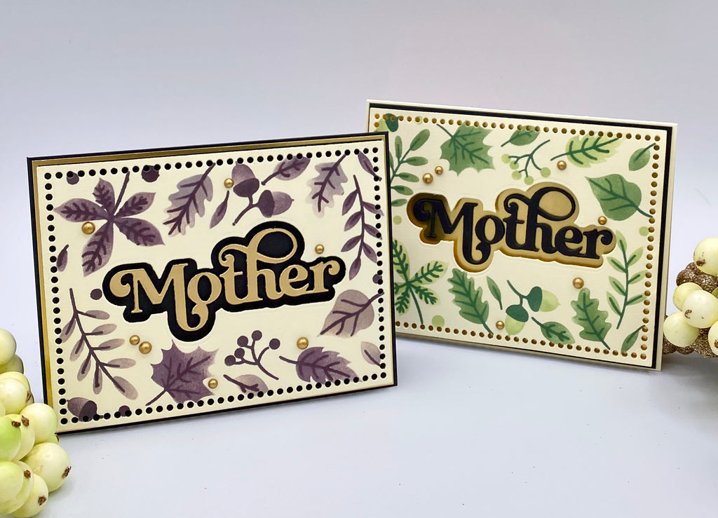 Simon Says Stamp Fancy Mother Wafer Dies 1061sd Be Bold Mother's Day Cards | color-code:ALT03