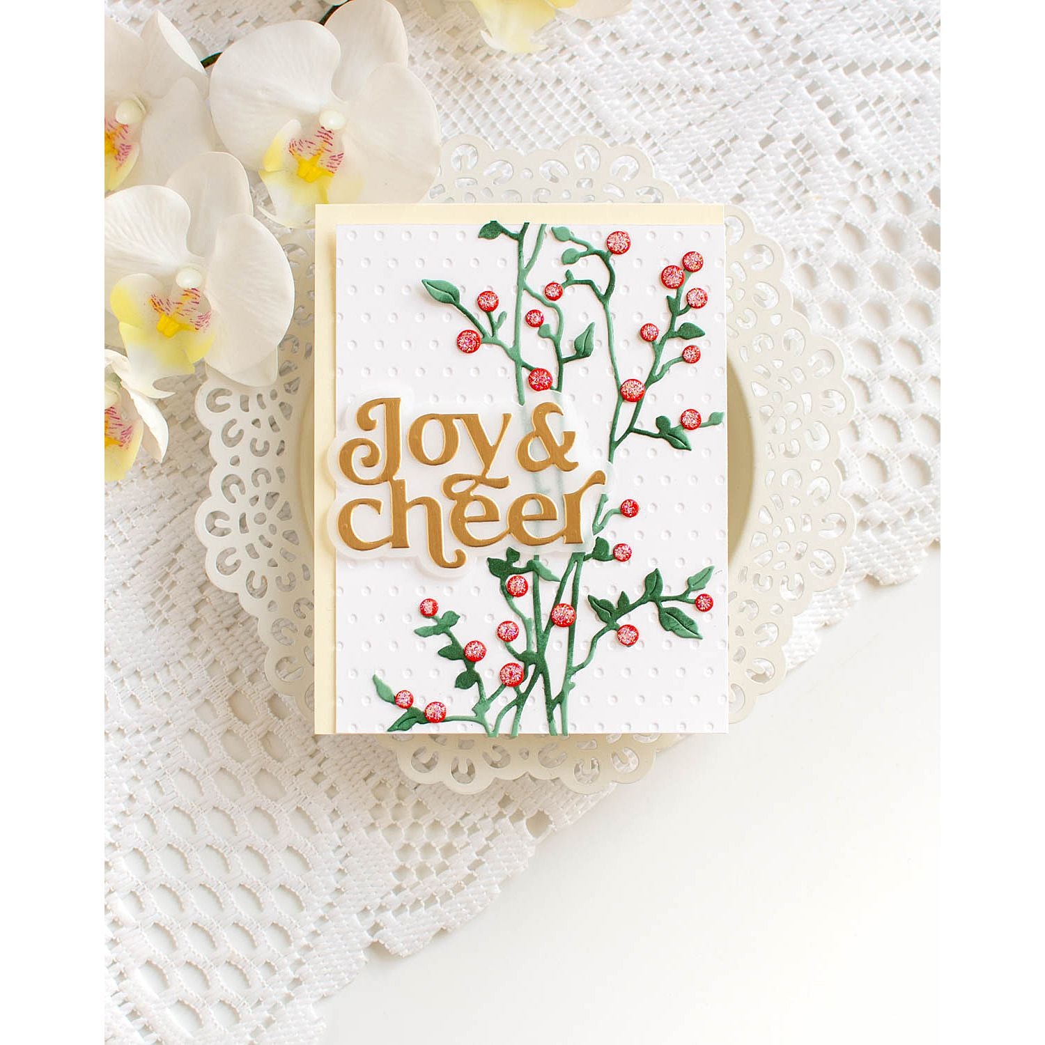 Simon Says Stamp Fancy Joy and Cheer Wafer Dies 1338sd Sugar and Spice Christmas Card | color-code:ALT01