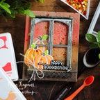 Simon Says Stamp Fanfare Frame Wafer Die s831 Stamptember Thanksgiving Card | color-code:ALT02