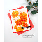 Simon Says Stamp Embossing Folder and Cutting Dies Fantastic Florals sfd489 You Are My Favorite Appreciate You Card