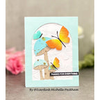 Simon Says Stamp Embossing Folder And Dies Fantasy Butterflies sfd330 Out Of This World
