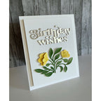 Simon Says Stamp Fantasy Bouquet Wafer Dies s1013 Happy Camper Birthday Card | color-code:ALT11