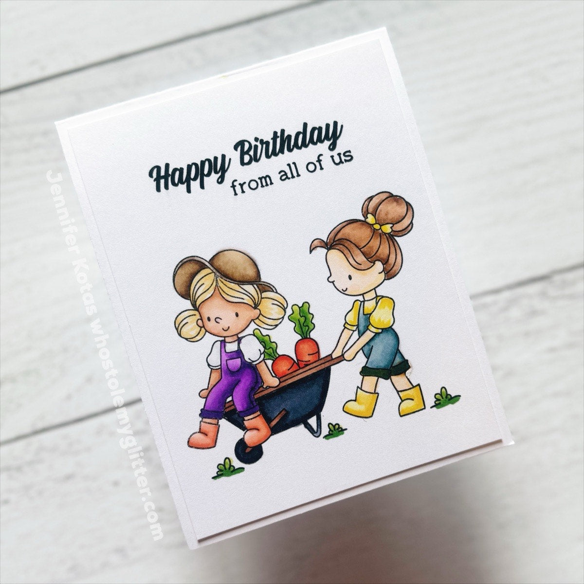Simon Says Stamps and Dies Farm Life set951fl Rain or Shine Birthday Card | color-code:ALT02
