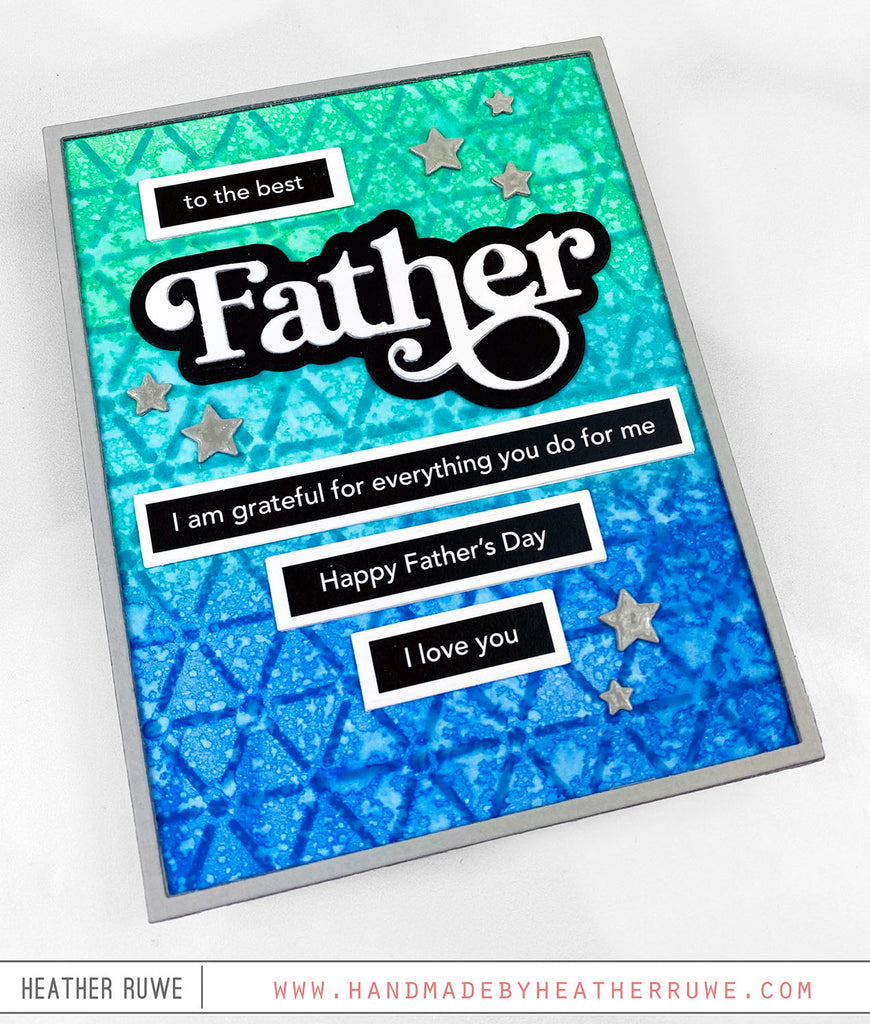 Simon Says Stamp Foil Transfer Cards Fancy Dad and Father Greetings 1007sfc Celebrate Father's Day Card | color-code:ALT02