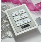 Simon Says Stamp Faux Mini Envelope Wafer Dies sssd112985 Smitten Love Card