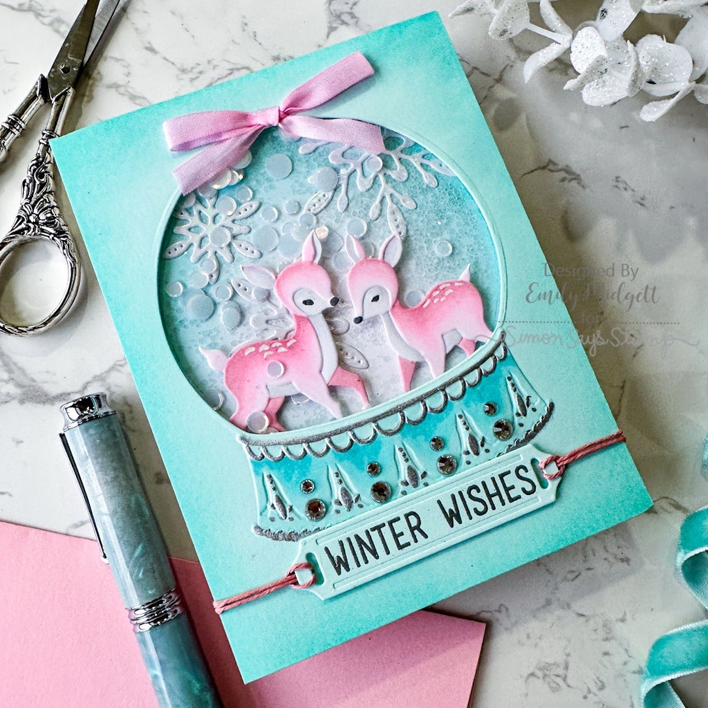 Simon Says Stamp Fawn Surprise Wafer Dies sd551 Christmas Card | color-code:ALT01