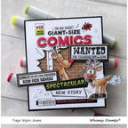 Whimsy Stamps CHRISTMAS CONVICTS Clear Stamps CWSD292 wanted