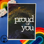 Simon Says Stamp Sunny Vibes Collection I Want It All Embossing Folders set810ef Proud of YOu Card