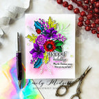 Simon Says Clear Stamps Festive Bouquets sss202801c All The Joy Christmas Card | color-code:ALT01