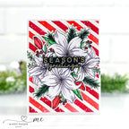 Simon Says Clear Stamps Festive Bouquets sss202801c All The Joy Christmas Card | color-code:ALT06