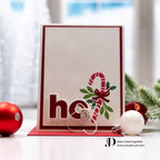 Simon Says Stamp Stencils Festive Candy Cane ssst221718 Christmas Card