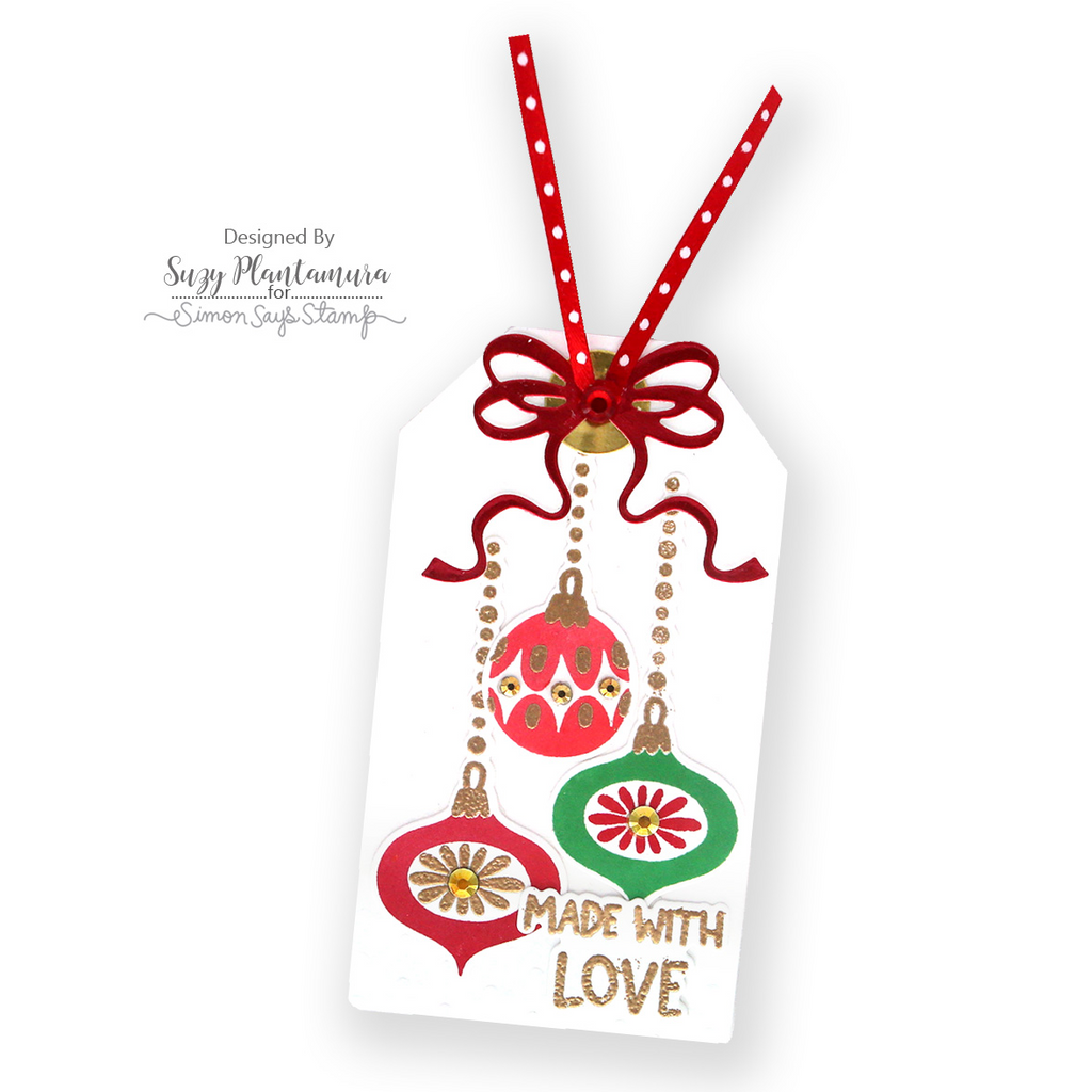Simon Says Clear Stamps Festive Merriment 2330ssc And Everything Nice Christmas Tag | color-code:ALT03