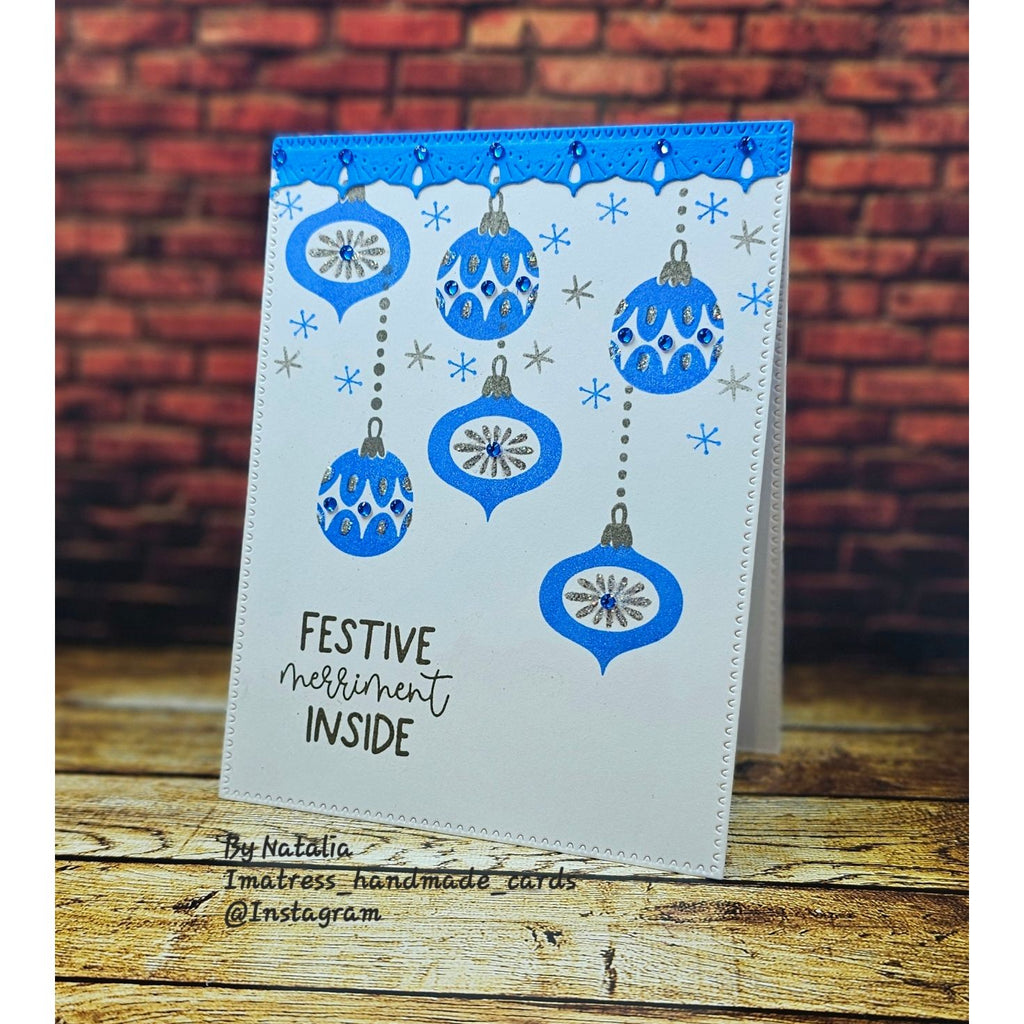 Simon Says Stamps and Dies Festive Merriment set1084fm And Everything Nice Christmas Card