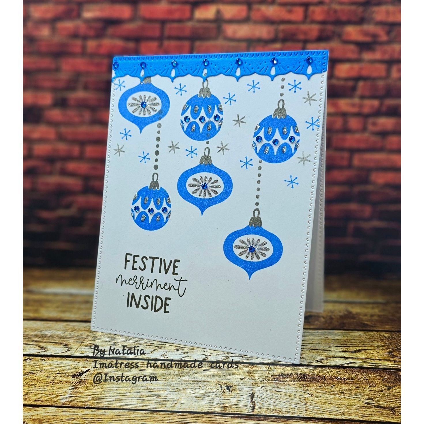 Simon Says Stamps and Dies Festive Merriment set1084fm And Everything Nice Christmas Card
