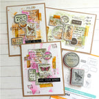 Tim Holtz Field Notes Stamps with Simon Says Stamp Dies Bundle setfn26 Vintage Cards | color-code:ALT06