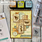 Simon Says Stamp Field Notes Wafer Dies 396sss Vintage Card | color-code:ALT12