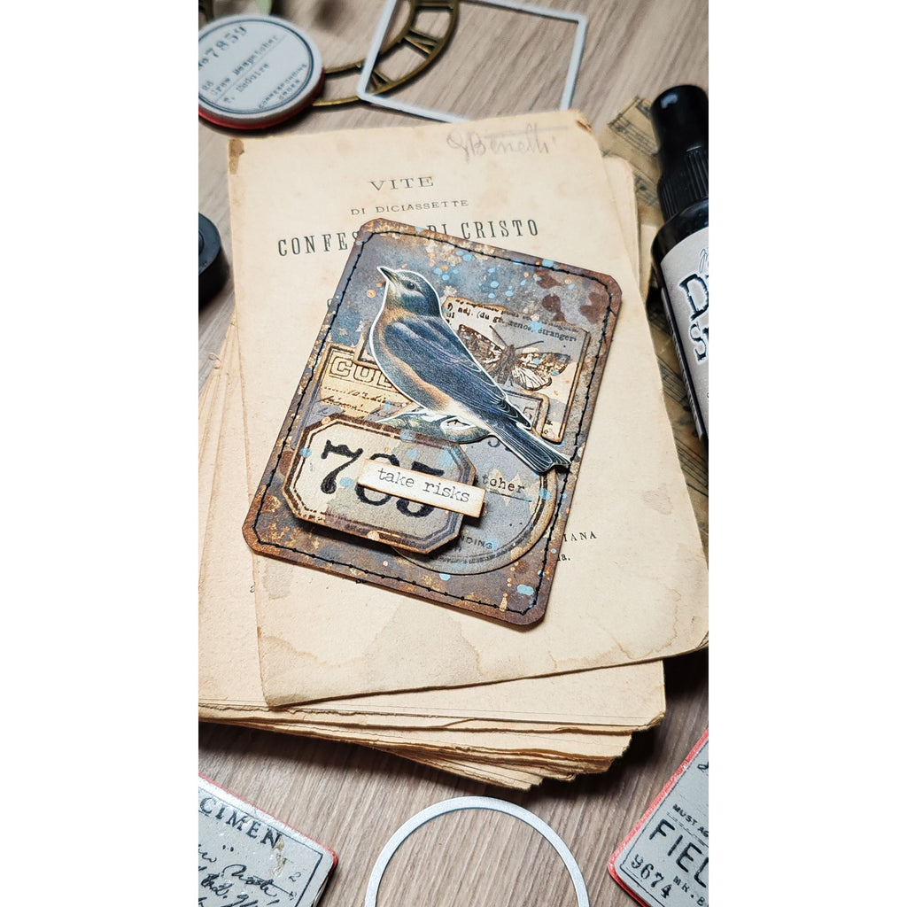 Simon Says Stamp Field Notes Wafer Dies 396sss ATC