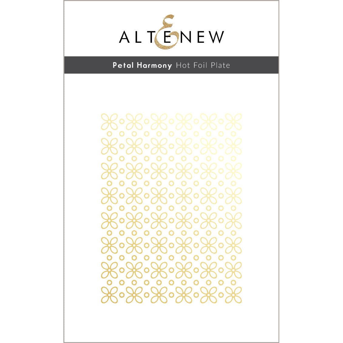 Altenew Petal Harmony Hot Foil Plate alt10044