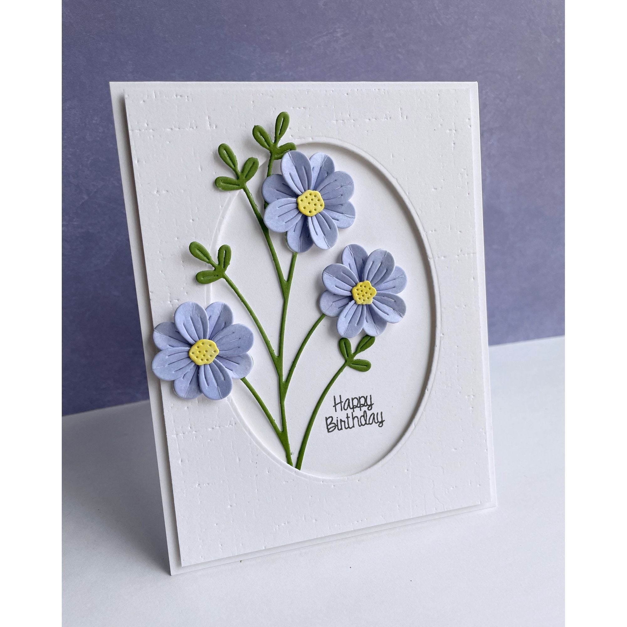 Simon Says Stamp Fine Floral Stem Wafer Dies s870 Splendor Birthday Card | color-code:ALT02