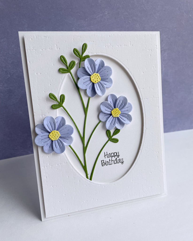 Simon Says Stamp Fine Floral Stem Wafer Dies s870 Splendor Birthday Card | color-code:ALT02