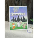 Simon Says Stamps and Dies Firework Friends set1019ff Friend Like You Friend Card