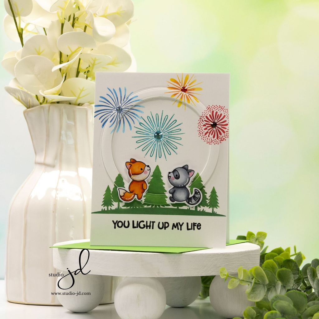Simon Says Clear Stamps Firework Friends 2256ssc Friend Like You Friend Card | color-code:ALT01