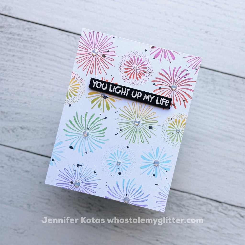 Simon Says Clear Stamps Firework Friends 2256ssc Friend Like You Friend Card