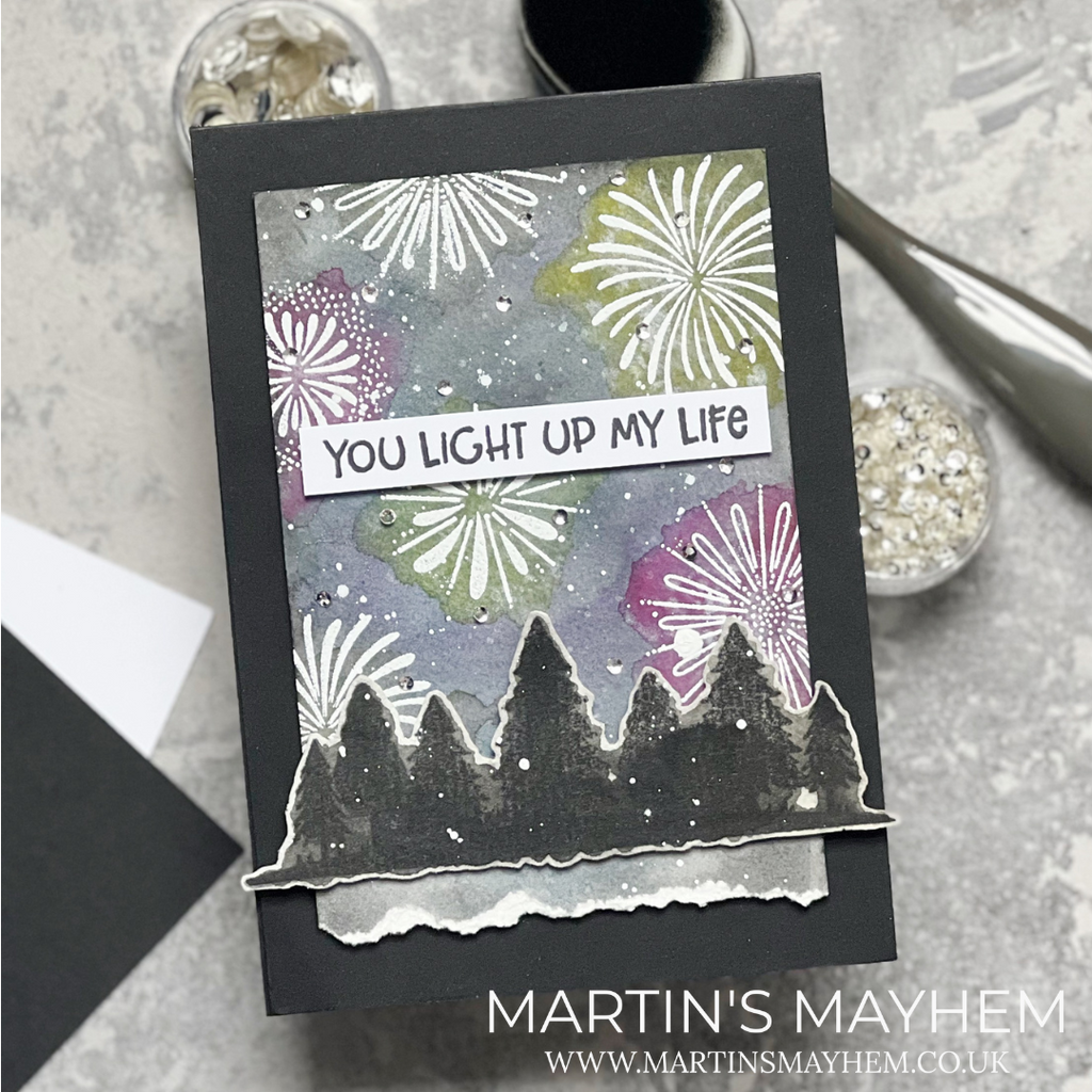 Simon Says Clear Stamps Firework Friends 2256ssc Friend Like You Friend Card