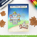 Lawn Fawn Set Fireworks Hot Foil Plates and Coordinating Dies lfsf wheely great | color-code:alt1