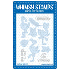 Whimsy Stamps Flamingo Summer Outline Dies wsd101a