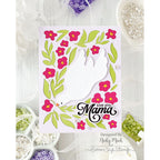 Simon Says Stamp Floral Birdscape Wafer Dies 1511sd In My Heart Love You, Mama Card