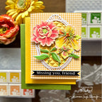 Simon Says Stamp Embossing Folder And Dies Floral Clusters sfd312 Out Of This World