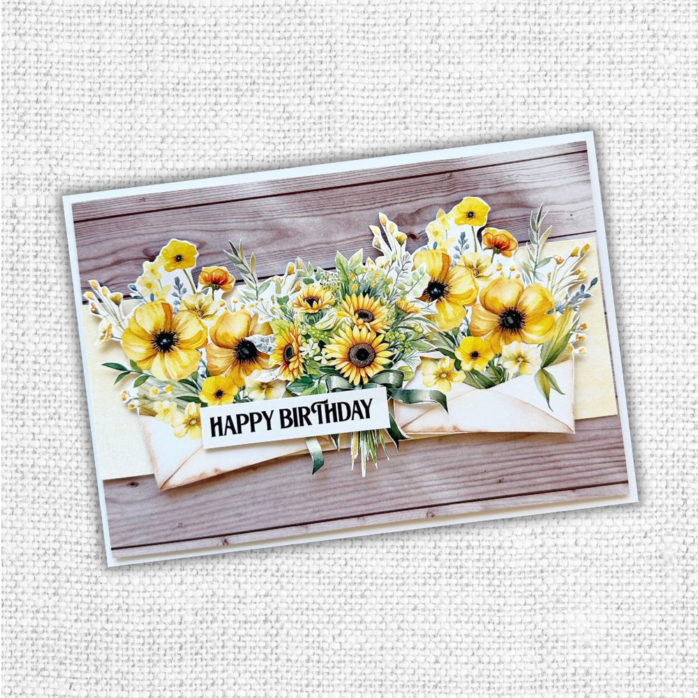 Paper Rose Floral Envelopes Cut Aparts Sheets 30927 Paper Rose Floral Envelopes Cut Aparts Sheets 30927 birthday