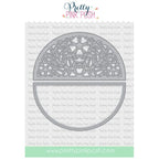 Pretty Pink Posh Floral Semicircle Dies