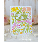 Simon Says Stamp Stencils Floral Whimsy ssst221683 Stamptember Thinking of You Card