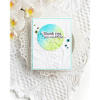 Simon Says Stamp Embossing Folder Floral Bunches sf501 Moments in Time Thank You Card | color-code:ALT02