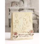 Simon Says Stamp Embossing Folder Floral Bunches sf501 Moments in Time Thank You Card | color-code:ALT08